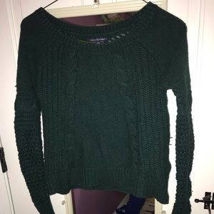 Green American Eagle sweater